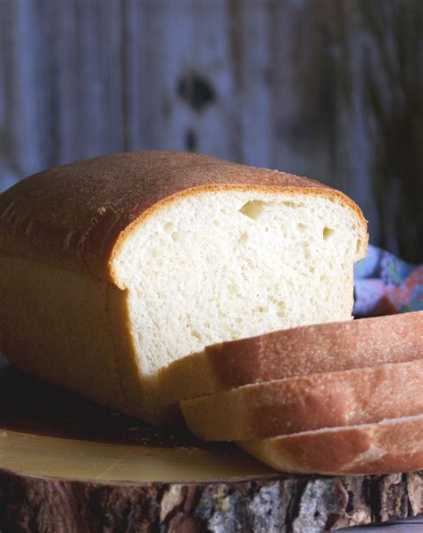 simple-homemade-white-bread-made-with-butter image