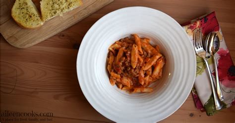 pressure-cooker-baked-ziti-aileen-cooks image