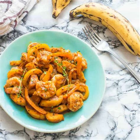 spicy-sweet-shrimp-and-plantains-that-girl-cooks-healthy image