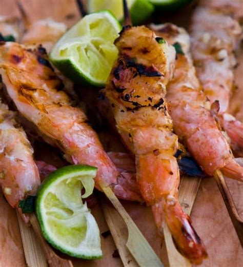 grilled-shrimp-with-lemongrass-and-ginger-steamy image