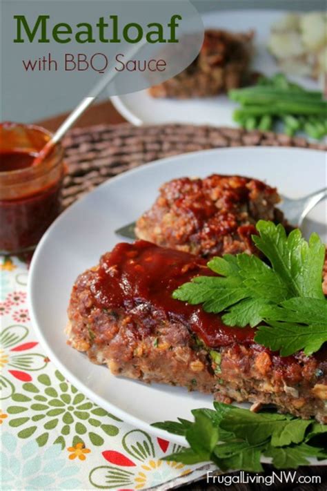 meatloaf-with-homemade-bbq-sauce-recipes-frugal image