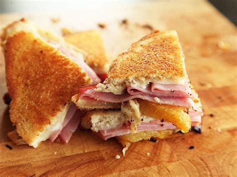 grilled-cheese-with-roasted-pineapple-ham-and-swiss image