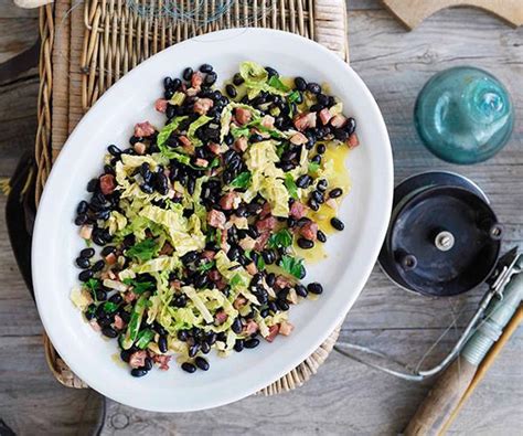 black-beans-and-cabbage-gourmet-traveller image