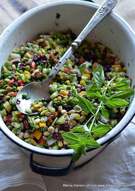 spicy-bean-salad-salad-recipes-garbanzo-bean image