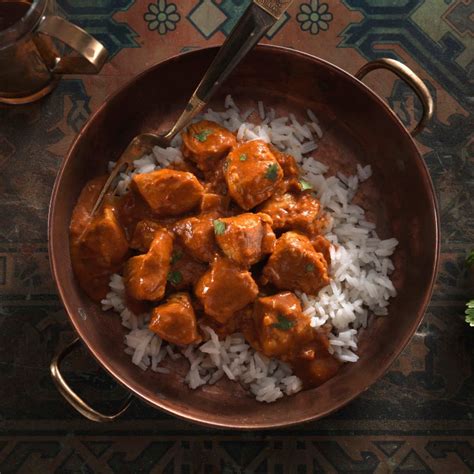 no-butter-chicken-with-jasmine-rice-healthy image