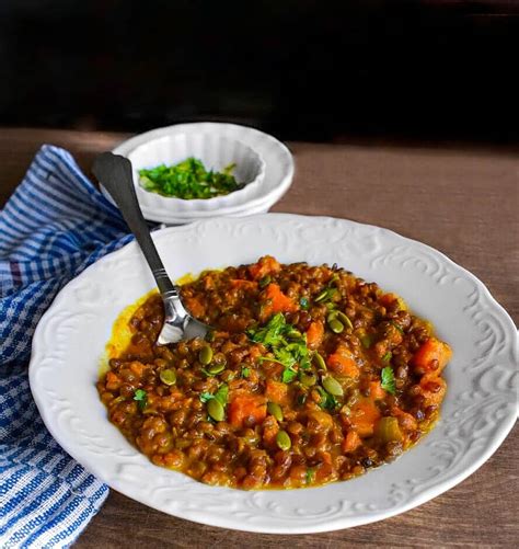 lentil-butternut-squash-curry-recipe-vegan image