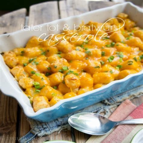 tater-tot-and-bratwurst-casserole-complete image