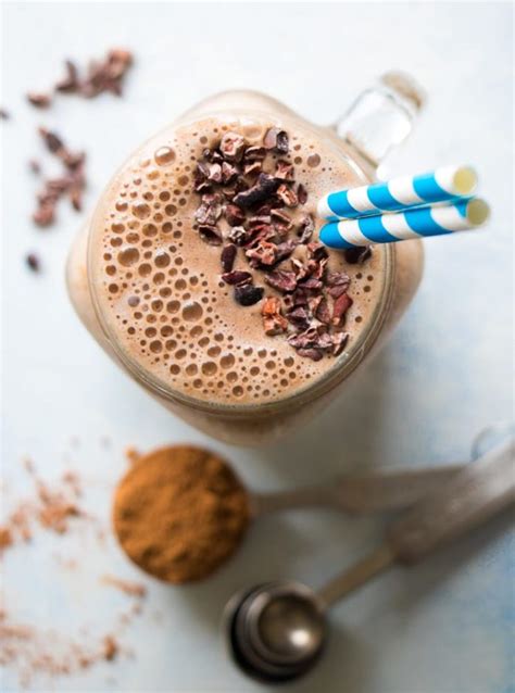 healthy-chocolate-mocha-smoothie-vegan-paleo image