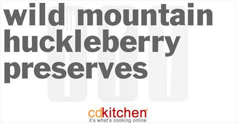 wild-mountain-huckleberry-preserves image