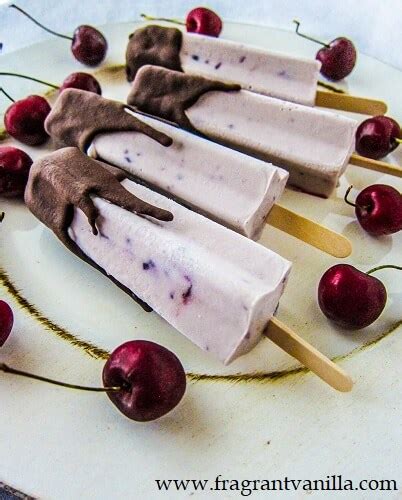 chocolate-covered-cherry-ice-cream-pops-fragrant image