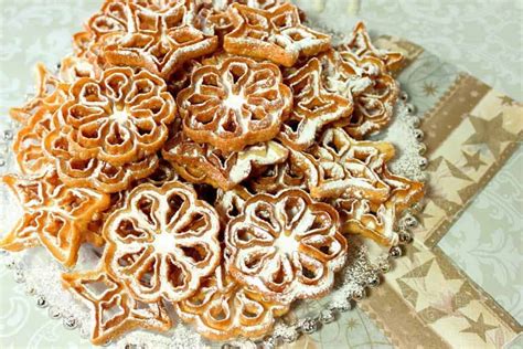 fried-rosette-snowflake-cookies-recipe-with image