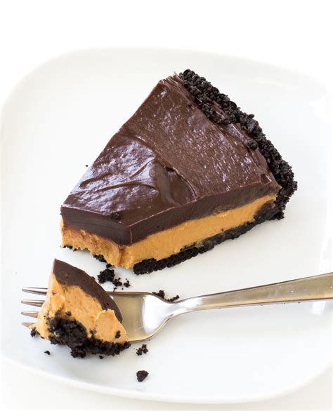 chocolate-peanut-butter-pie-no-bake-chef-savvy image