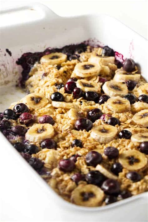 blueberry-banana-baked-oatmeal-savor-the-best image
