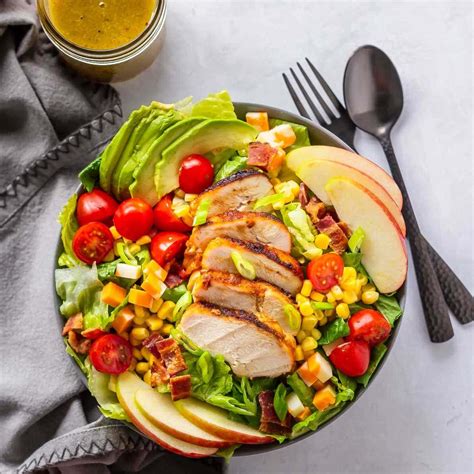 chopped-salad-with-grilled-chicken-bake-eat-repeat image