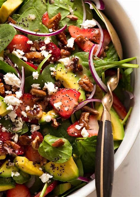 strawberry-salad-with-avocado-recipetin-eats image