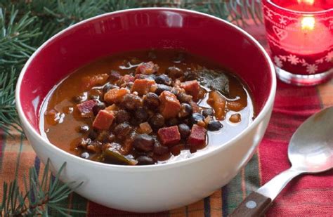 black-bean-and-sausage-soup-recipe-sparkrecipes image