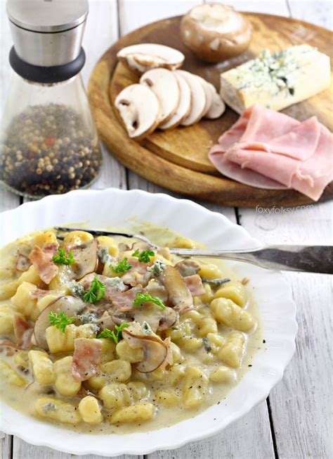 gnocchi-in-creamy-gorgonzola-sauce-with-ham-and image