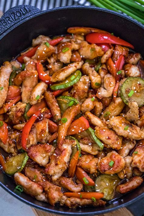best-hunan-spicy-chicken-recipe-sweet-and-savory image