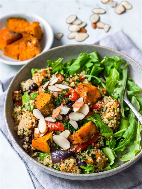 honey-roast-pumpkin-quinoa-salad-nourish-every-day image