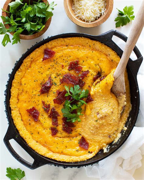 cheesy-baked-grits-with-bacon-kitchn image