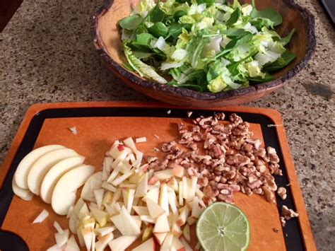 romaine-and-apple-salad-with-walnuts-color-my-food image