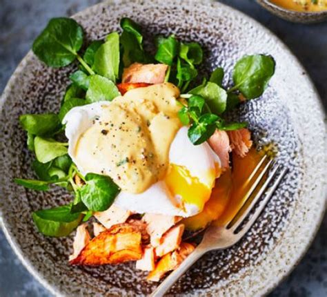 poached-duck-egg-with-hot-smoked-salmon-mustard image