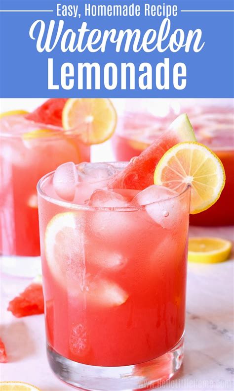 watermelon-lemonade-quick-easy-recipe-hello image