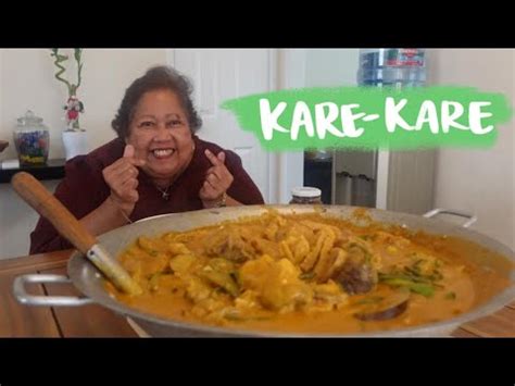 kare-kare-recipe-filipino-oxtail-stew-in-peanut-sauce image