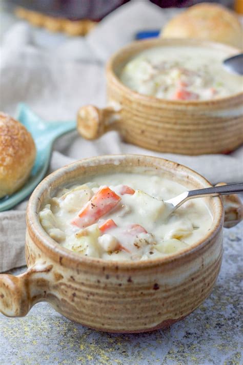 easy-clam-chowder-dishes-delish image