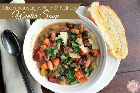 italian-sausage-kidney-bean-kale-soup image