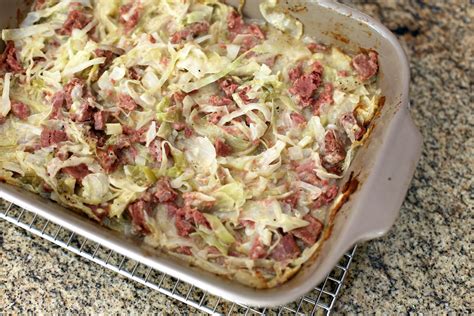 quick-and-easy-corned-beef-and-cabbage-casserole image
