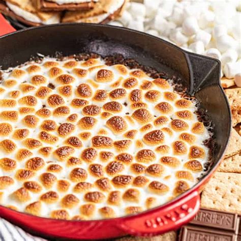 skillet-smores-dip-the-stay-at-home-chef image