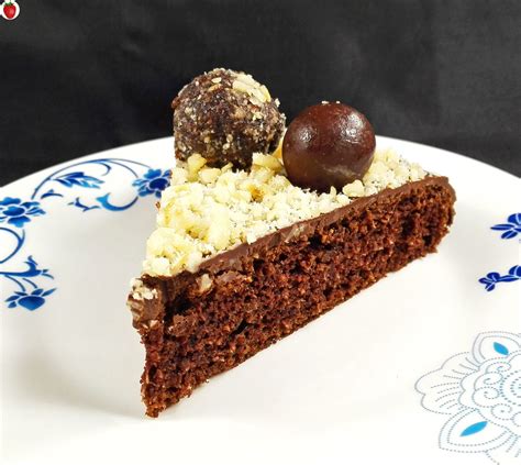 my-ferrero-rocher-inspired-cake-my-healthy-dessert image