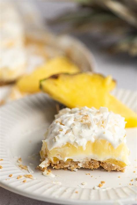 no-bake-tropical-coconut-pineapple-lush-dessert image