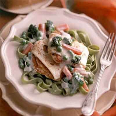 chicken-medallions-with-alfredo-vegetables-land image