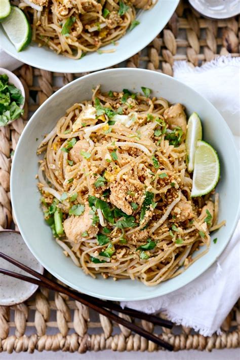 easy-chicken-pad-thai-recipe-simply-scratch image