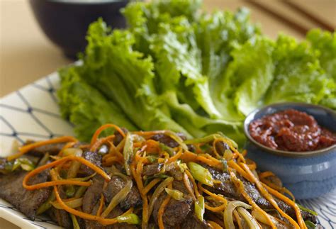 korean-lettuce-wraps-ssambap-recipe-the-spruce-eats image