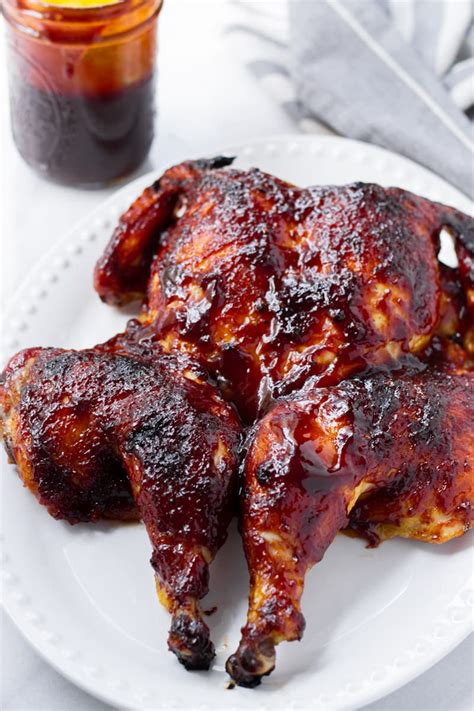 spatchcock-bbq-chicken-grilled-or-roasted-cooking image