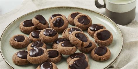 chocolate-thumbprint-cookies image