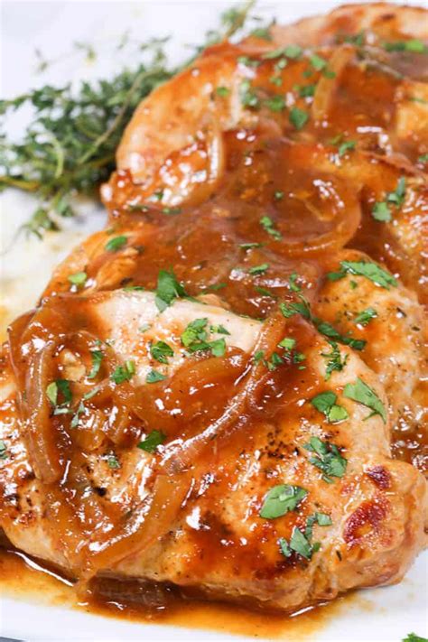 pan-seared-pork-chops-with-beer-and-onions-it-is-a-keeper image