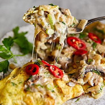 mushroom-omelette-craving-tasty image