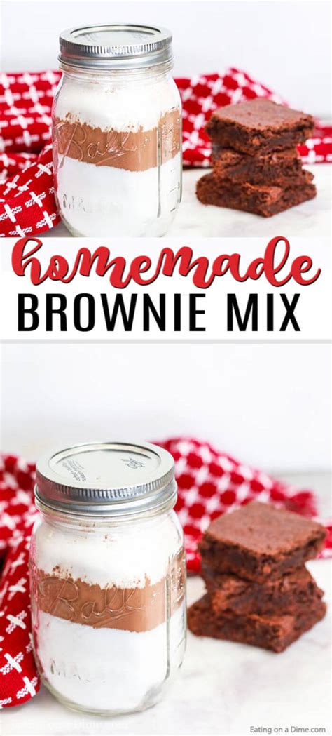 how-to-make-brownie-mix-homemade-brownie-mix image