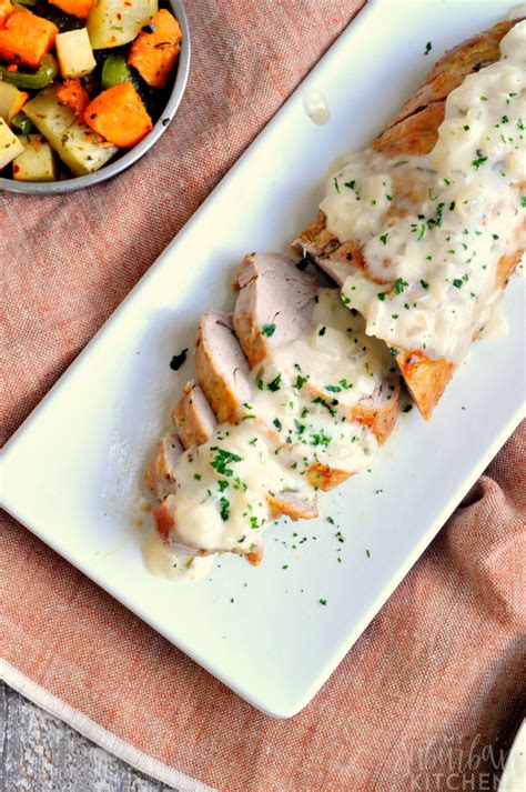 pork-tenderloin-with-creamy-white-wine-sauce image