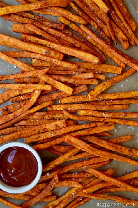baked-sweet-potato-fries-just-a-taste image