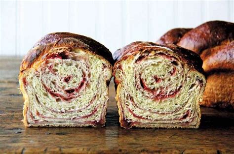 strawberry-swirl-no-knead-brioche-recipe-king-arthur image