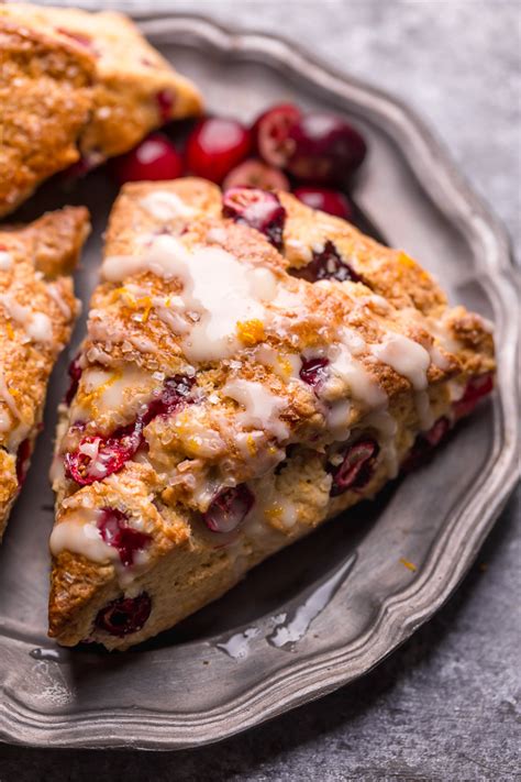 bakery-style-cranberry-orange-scones-baker-by-nature image