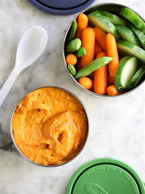 spicy-roasted-red-pepper-hummus-foodiecrush image