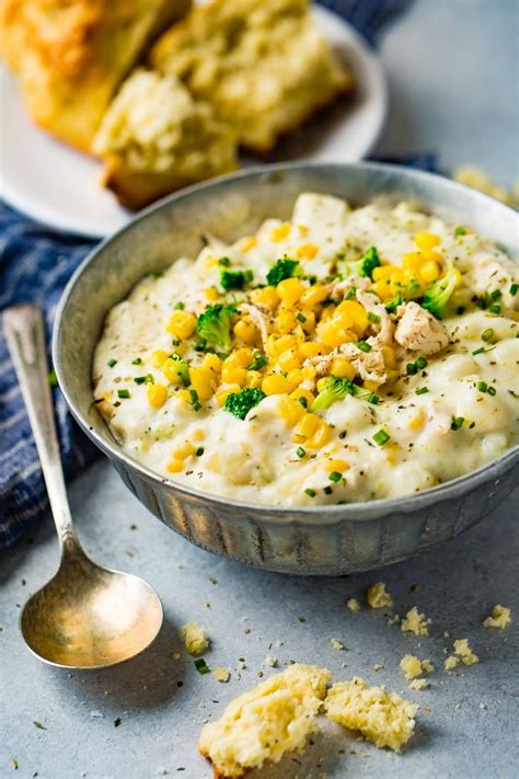 chicken-potato-broccoli-and-corn-chowder-oh-sweet-basil image