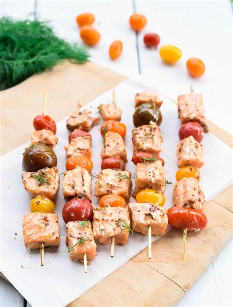 grilled-salmon-skewers-with-honey-mustard image