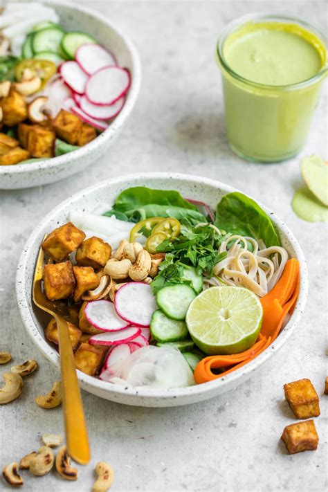 vietnamese-inspired-rice-bowls-with-crispy-tofu-vegan image
